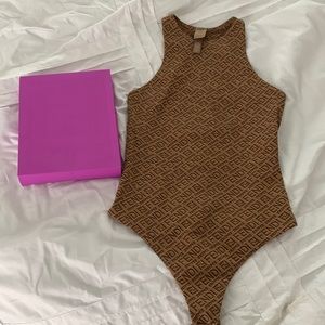 FENDI Skims brown bodysuit